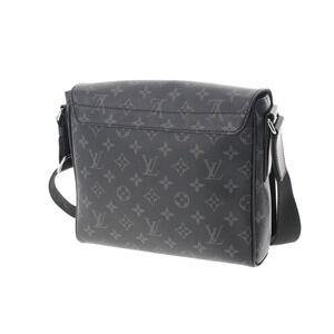 Louis Vuitton Shoulder District Gray Black Eclipse Bag NM Canvas Monogram